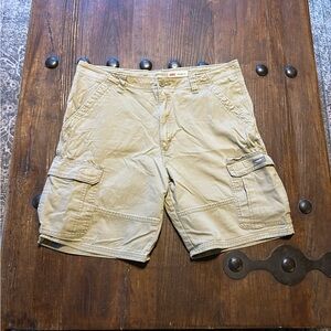 Wrangler Men's Beige Cargo Shorts